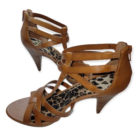 Jessica Simpson Sandals Camie Brown Size 9B - Picture 3 of 8